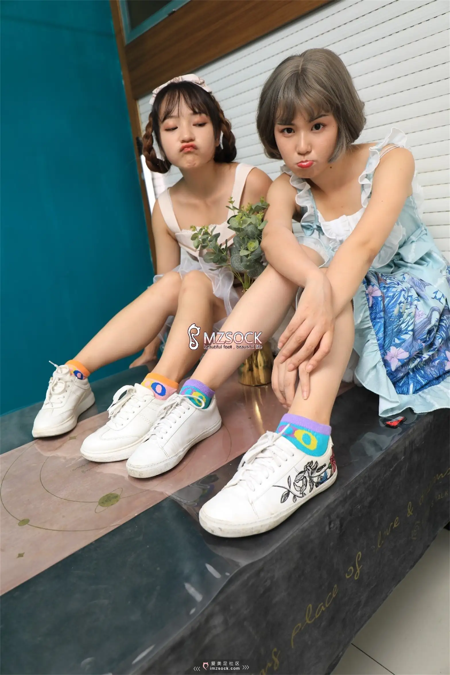 [Mzsock] Love beautiful feet NO.054 Doudou#[71P]-40