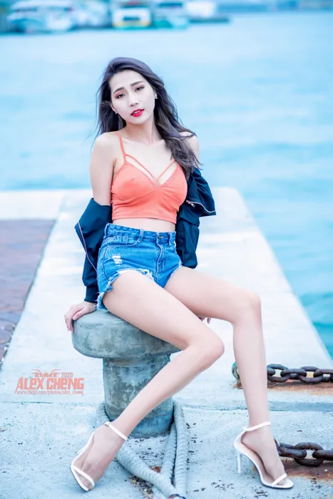 [Mzsock] NO.023 Long-legged beauty model Anita Zhuxuan sexy outdoor shot street photography#[44P]-8