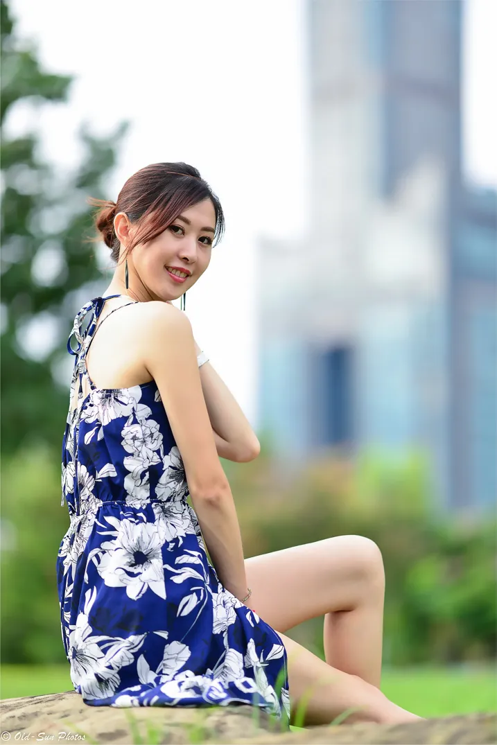 [Mzsock] NO.196 Zhao Tingting dress with cool and high legs street photography#[105P]-16